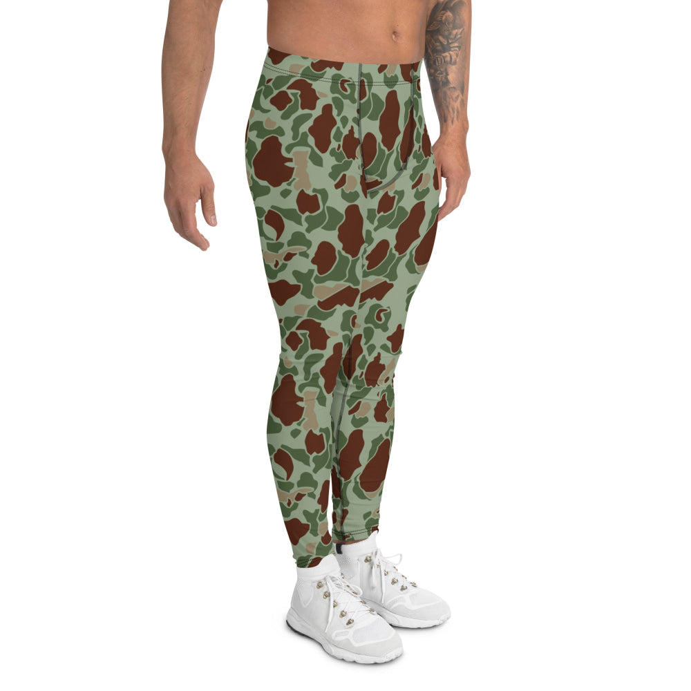 American WW2 M1942 Frog Skin Raider CAMO Men’s Leggings - Mens