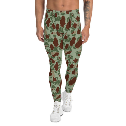 American WW2 M1942 Frog Skin Raider CAMO Men’s Leggings - XS - Mens