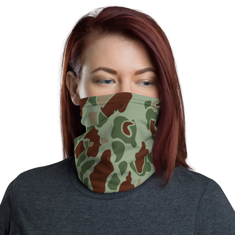 American WW2 M1942 Frog Skin Raider CAMO Neck Gaiter