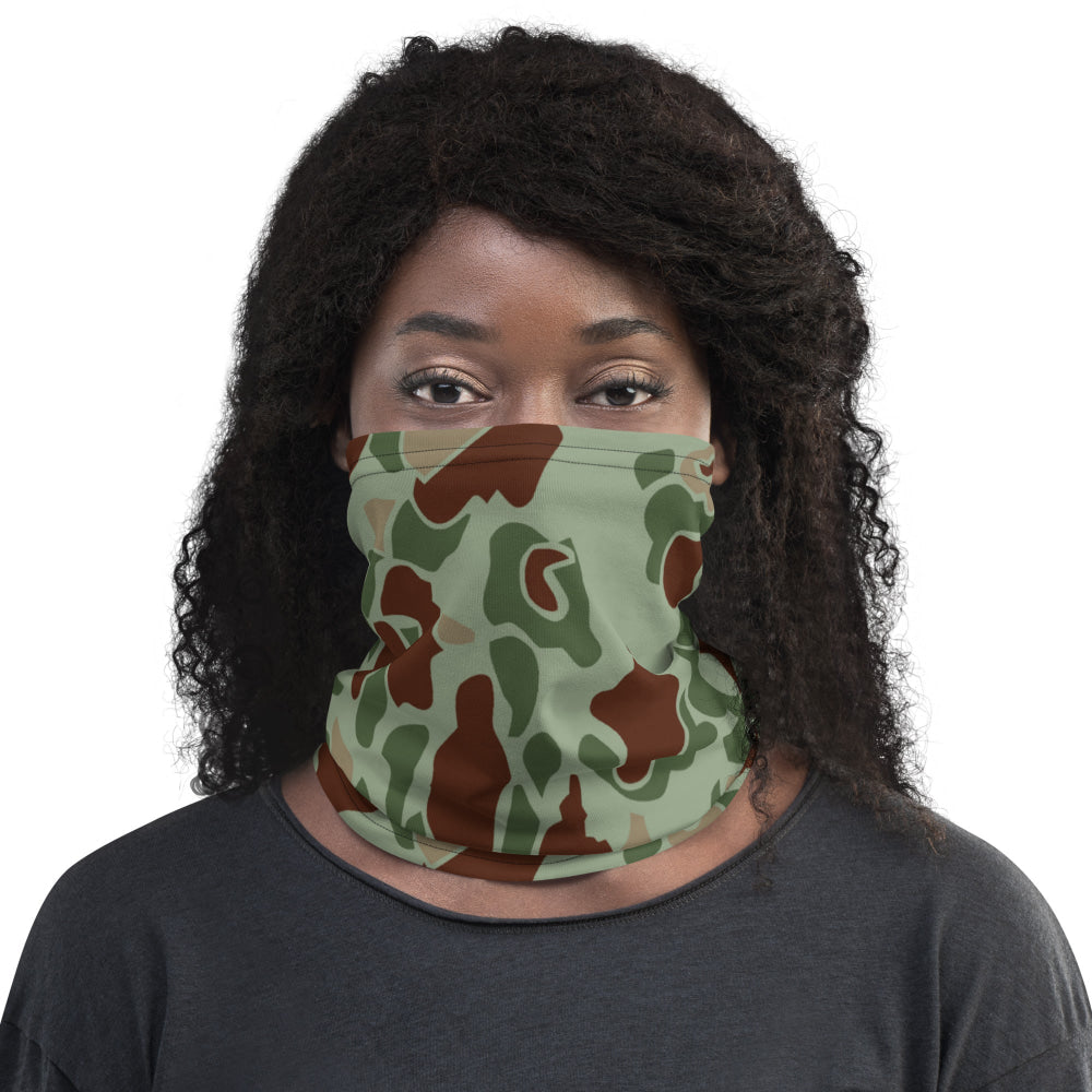 American WW2 M1942 Frog Skin Raider CAMO Neck Gaiter