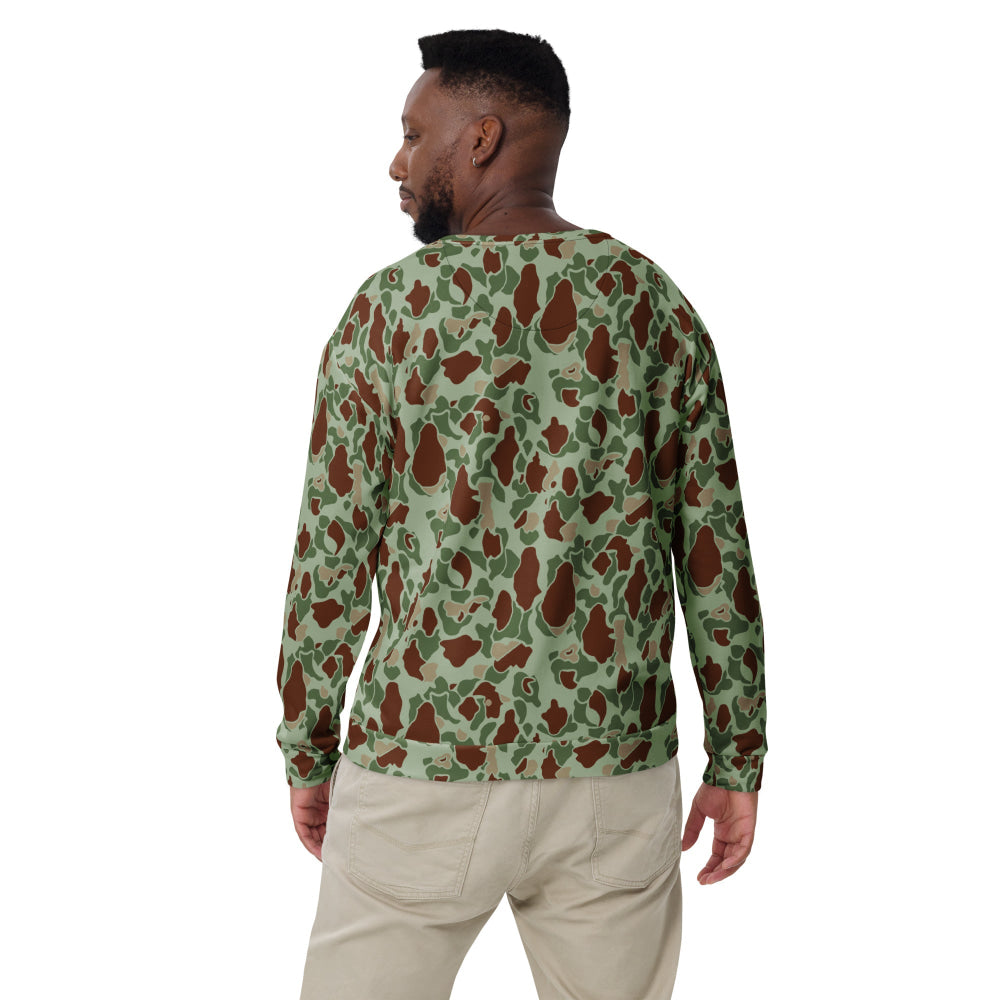 American WW2 M1942 Frog Skin Raider CAMO Unisex Sweatshirt