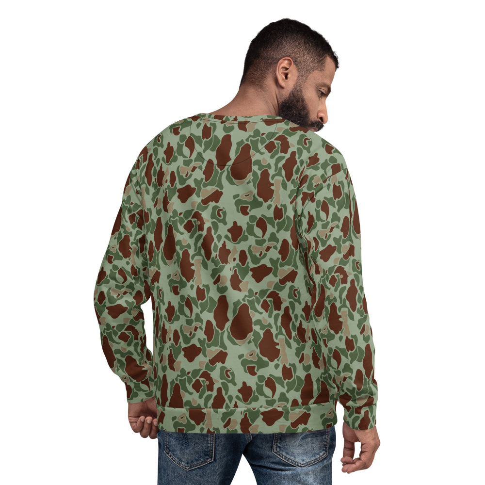 American WW2 M1942 Frog Skin Raider CAMO Unisex Sweatshirt