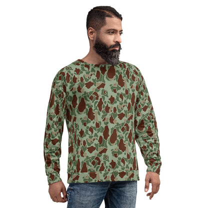 American WW2 M1942 Frog Skin Raider CAMO Unisex Sweatshirt