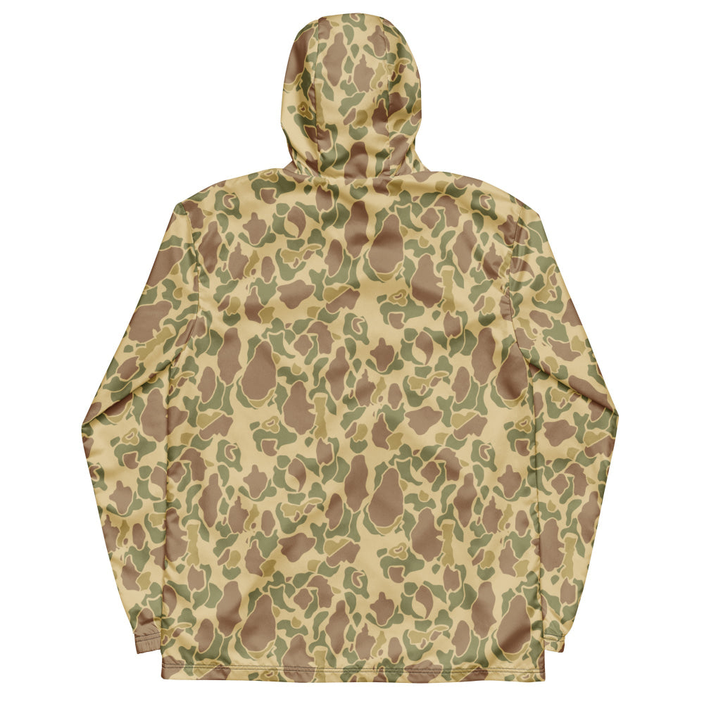 American WW2 M1942 Frog Skin Beach CAMO Men’s windbreaker - Mens Windbreaker