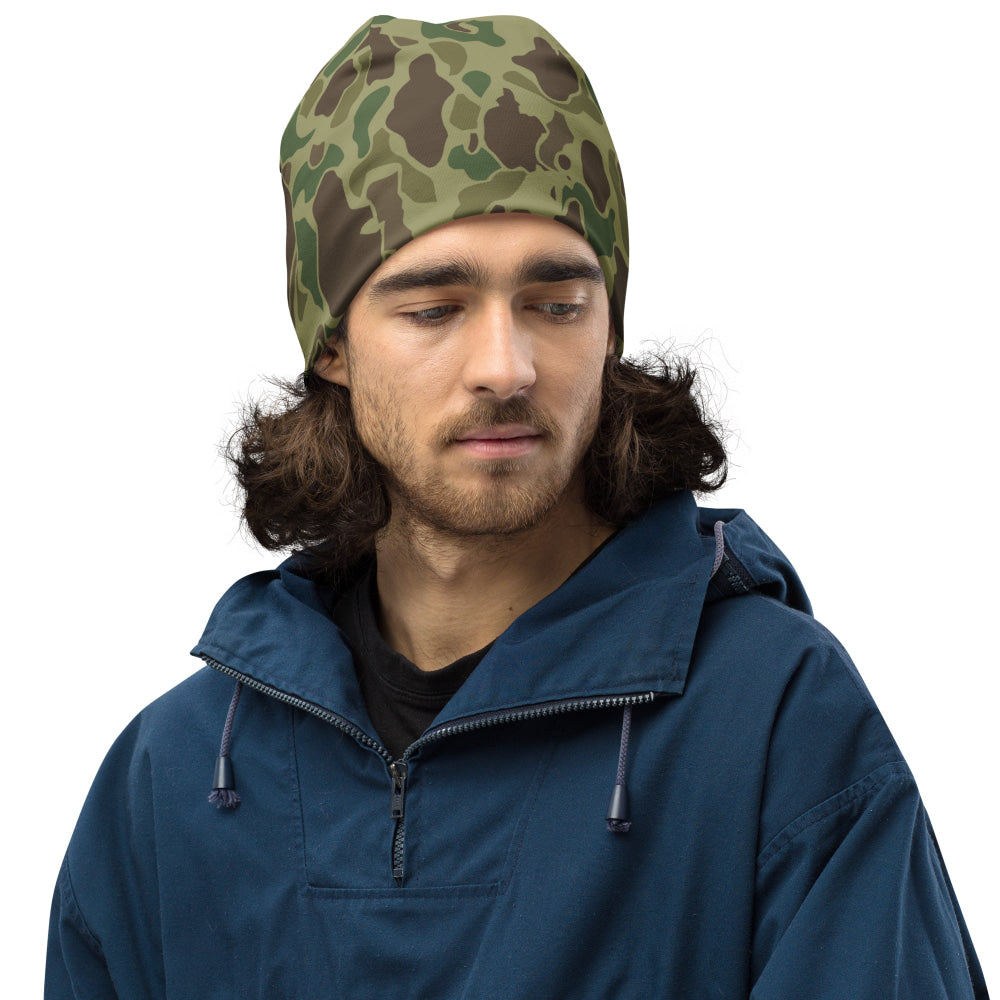 American WW2 M1942 Frog Skin Jungle CAMO Beanie