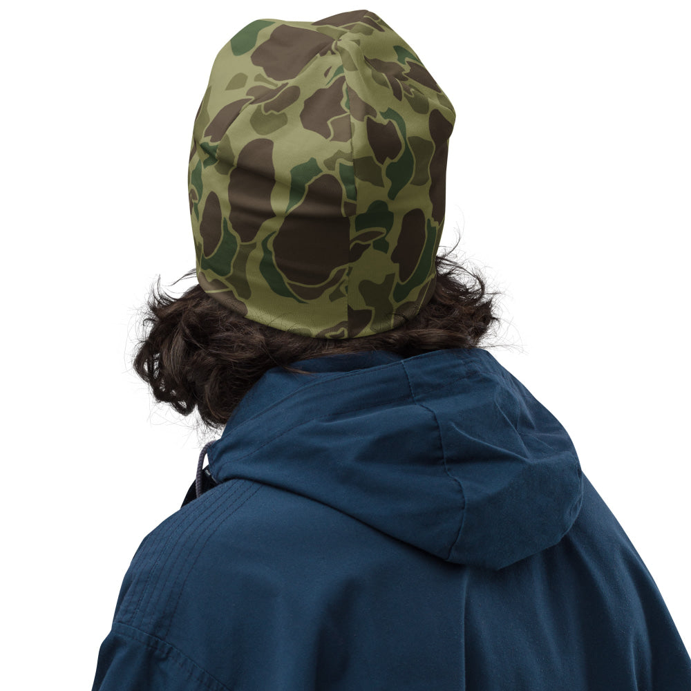 American WW2 M1942 Frog Skin Jungle CAMO Beanie