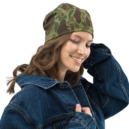 American WW2 M1942 Frog Skin Jungle CAMO Beanie