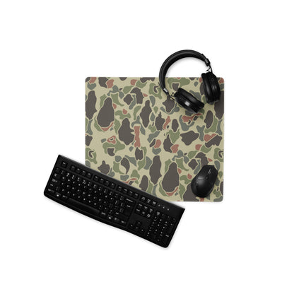 American WW2 M1942 Frog Skin Jungle Faded CAMO Gaming mouse pad - 18″×16″ - Mouse Pad