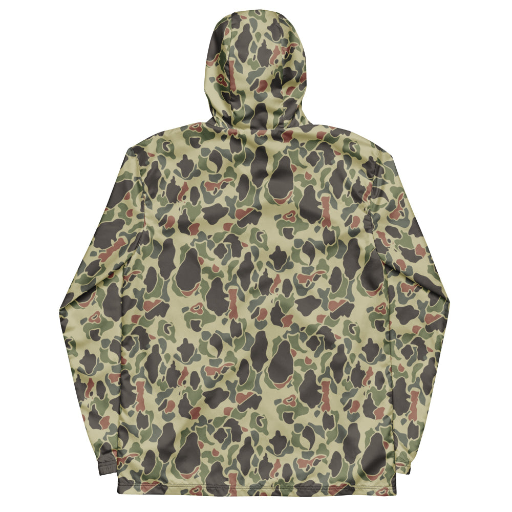 American WW2 M1942 Frog Skin Jungle Faded CAMO Men’s windbreaker - Mens Windbreaker