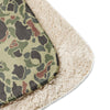 American WW2 M1942 Frogskin Jungle Faded CAMO Sherpa blanket