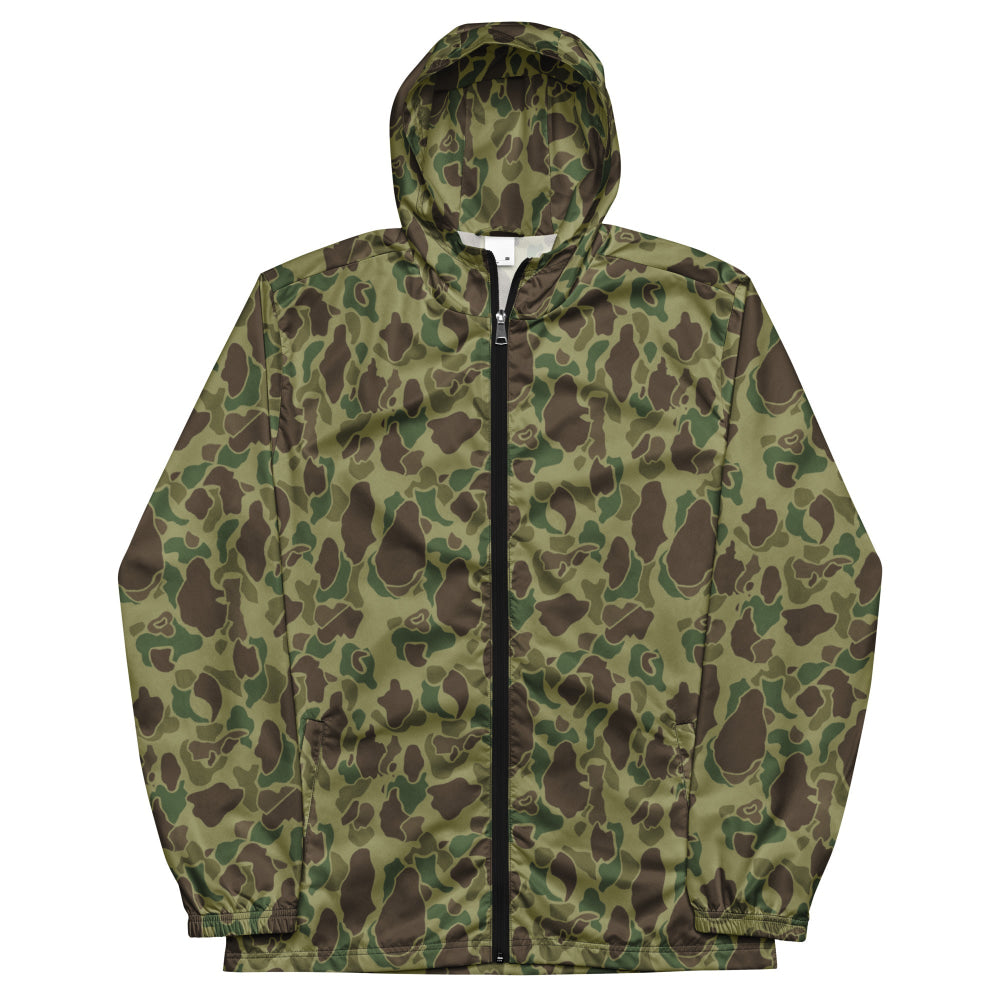 American WW2 M1942 Frog Skin Jungle CAMO Men’s windbreaker - Mens Windbreaker