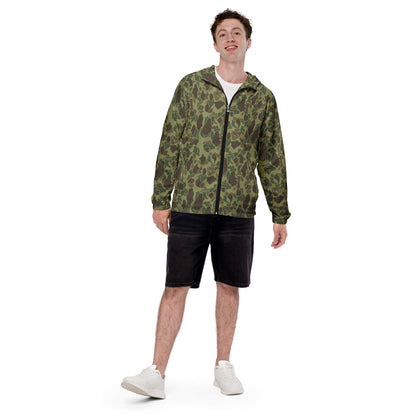 American WW2 M1942 Frog Skin Jungle CAMO Men’s windbreaker - Mens Windbreaker