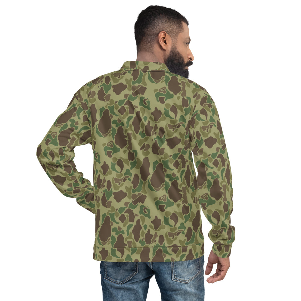 American WW2 M1942 Frog Skin Jungle CAMO Unisex Bomber Jacket