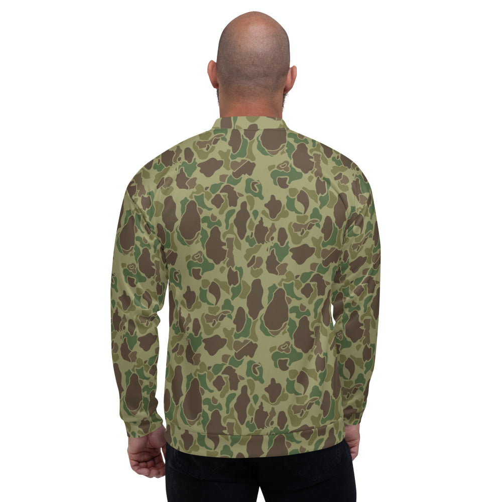 American WW2 M1942 Frog Skin Jungle CAMO Unisex Bomber Jacket