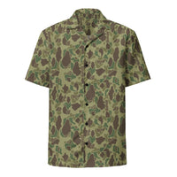 American WW2 M1942 Frogskin Jungle CAMO Unisex button shirt