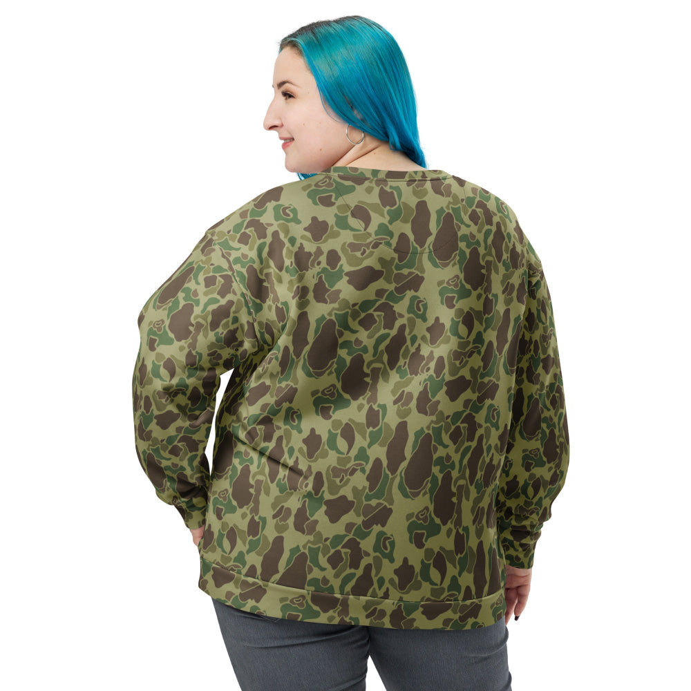 American WW2 M1942 Frog Skin Jungle CAMO Unisex Sweatshirt