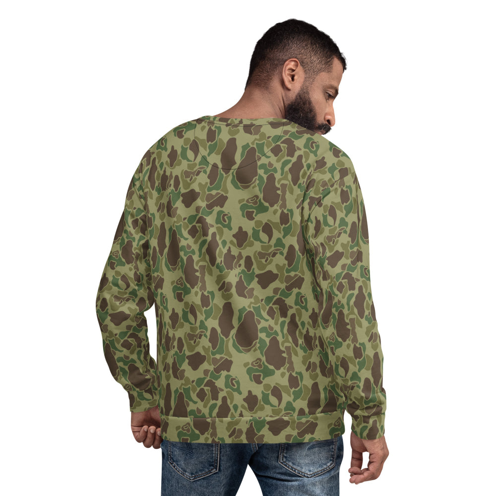 American WW2 M1942 Frog Skin Jungle CAMO Unisex Sweatshirt