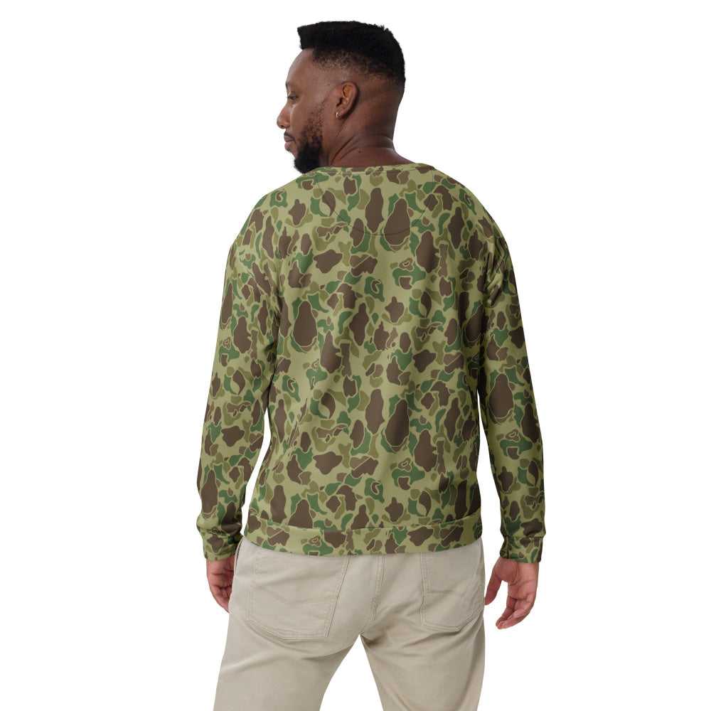 American WW2 M1942 Frog Skin Jungle CAMO Unisex Sweatshirt