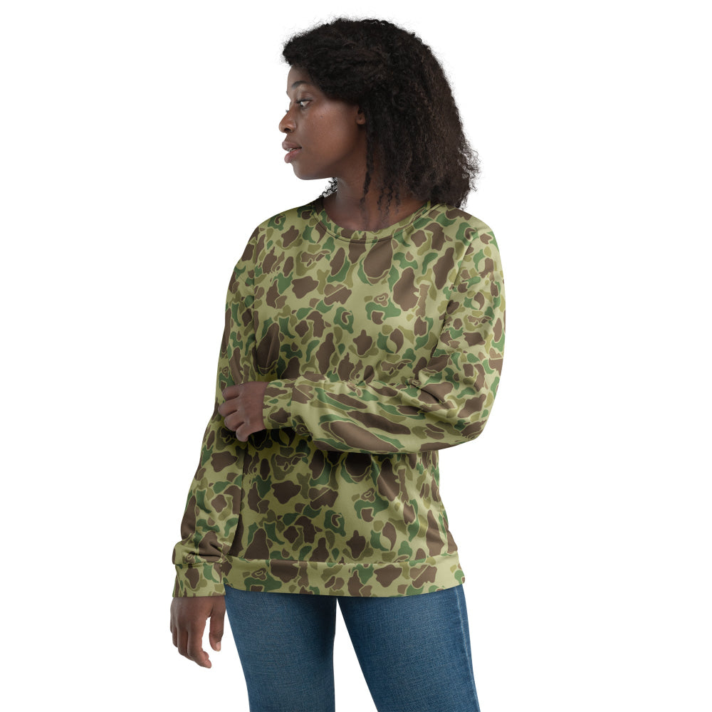 American WW2 M1942 Frog Skin Jungle CAMO Unisex Sweatshirt