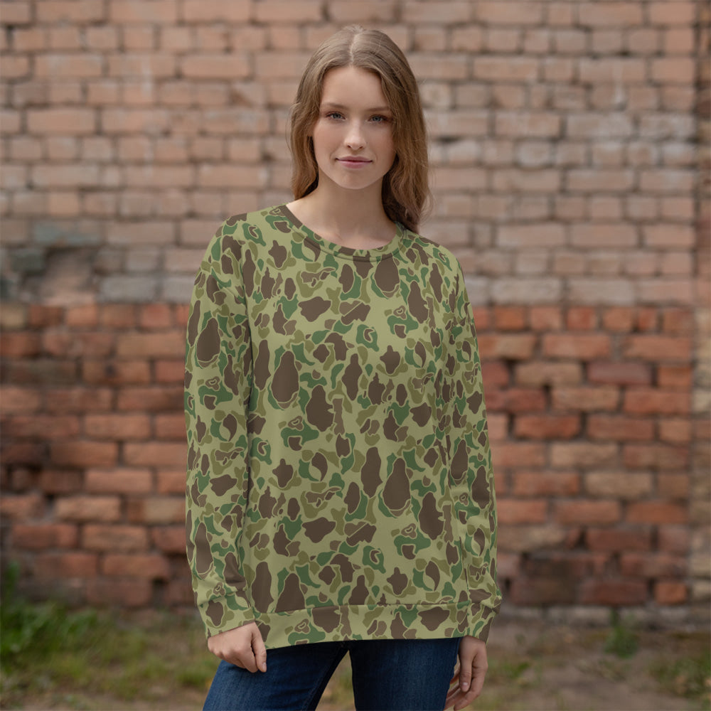 American WW2 M1942 Frog Skin Jungle CAMO Unisex Sweatshirt