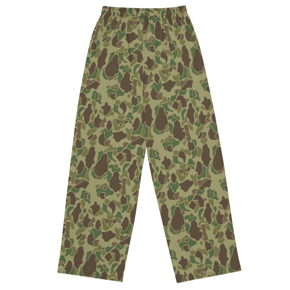 American WW2 M1942 Frogskin Jungle CAMO unisex wide-leg pants