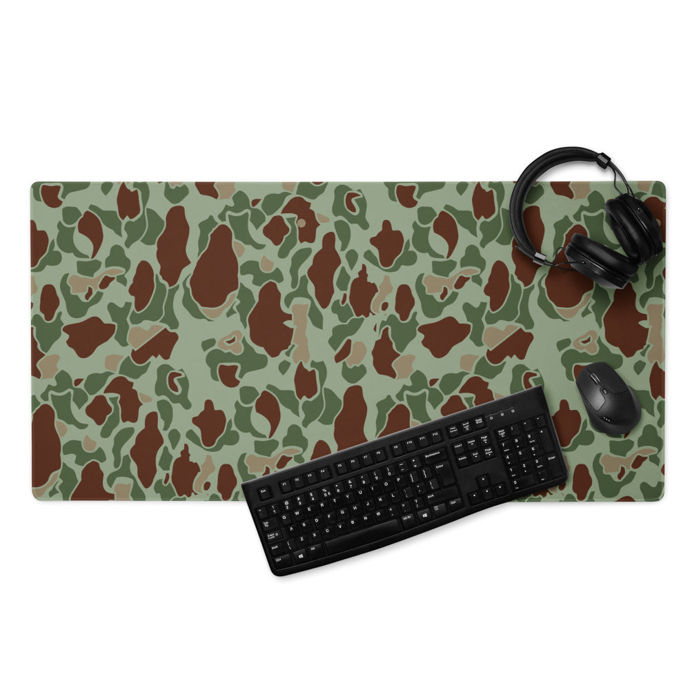 American WW2 M1942 Frog Skin Raider CAMO Gaming mouse pad - 36″×18″ - Mouse Pad