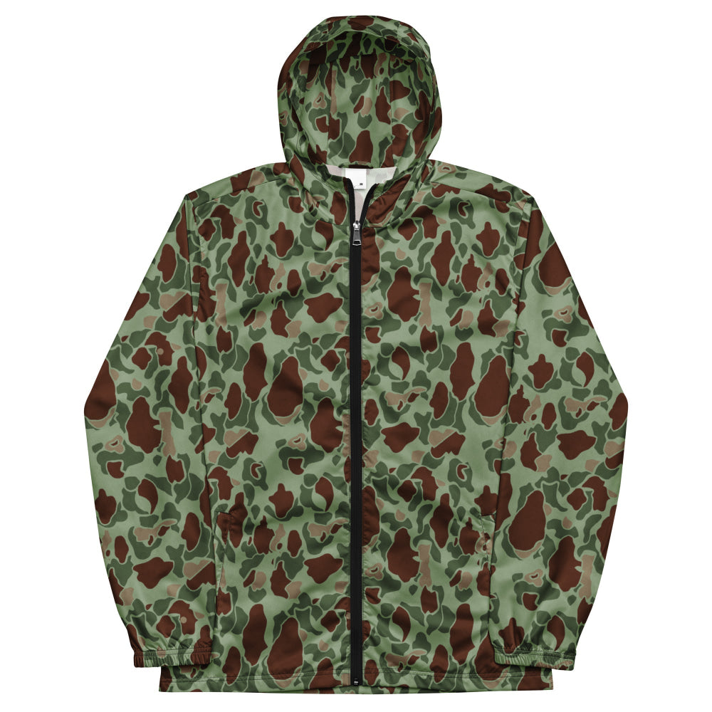 American WW2 M1942 Frog Skin Raider CAMO Men’s windbreaker - Mens Windbreaker