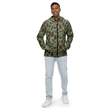 American WW2 M1942 Frog Skin Raider CAMO Men’s windbreaker - Mens Windbreaker