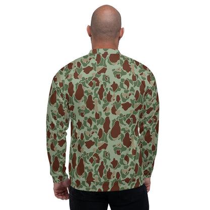 American WW2 M1942 Frog Skin Raider CAMO Unisex Bomber Jacket