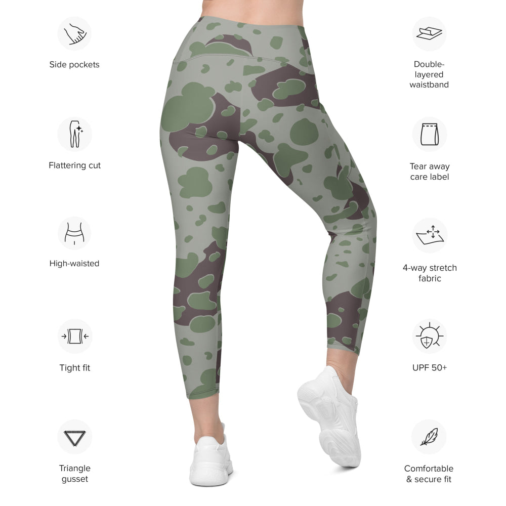 American WW2 MacLaren Experimental CAMO Leggings with pockets - Womens With Pockets