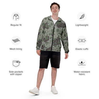 American WW2 MacLaren Experimental CAMO Men’s windbreaker - Mens Windbreaker