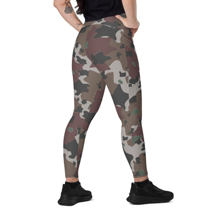 American WW2 Marine Experimental CAMO Leggings with pockets - 2XS - Womens With Pockets