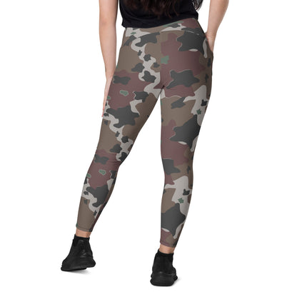 American WW2 Marine Experimental CAMO Leggings with pockets - Womens With Pockets