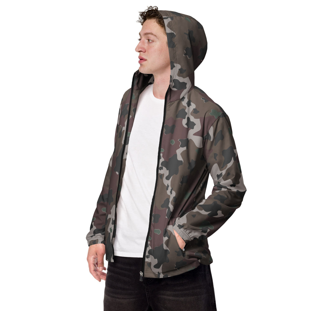 American WW2 Marine Experimental CAMO Men’s windbreaker - XS - Mens Windbreaker