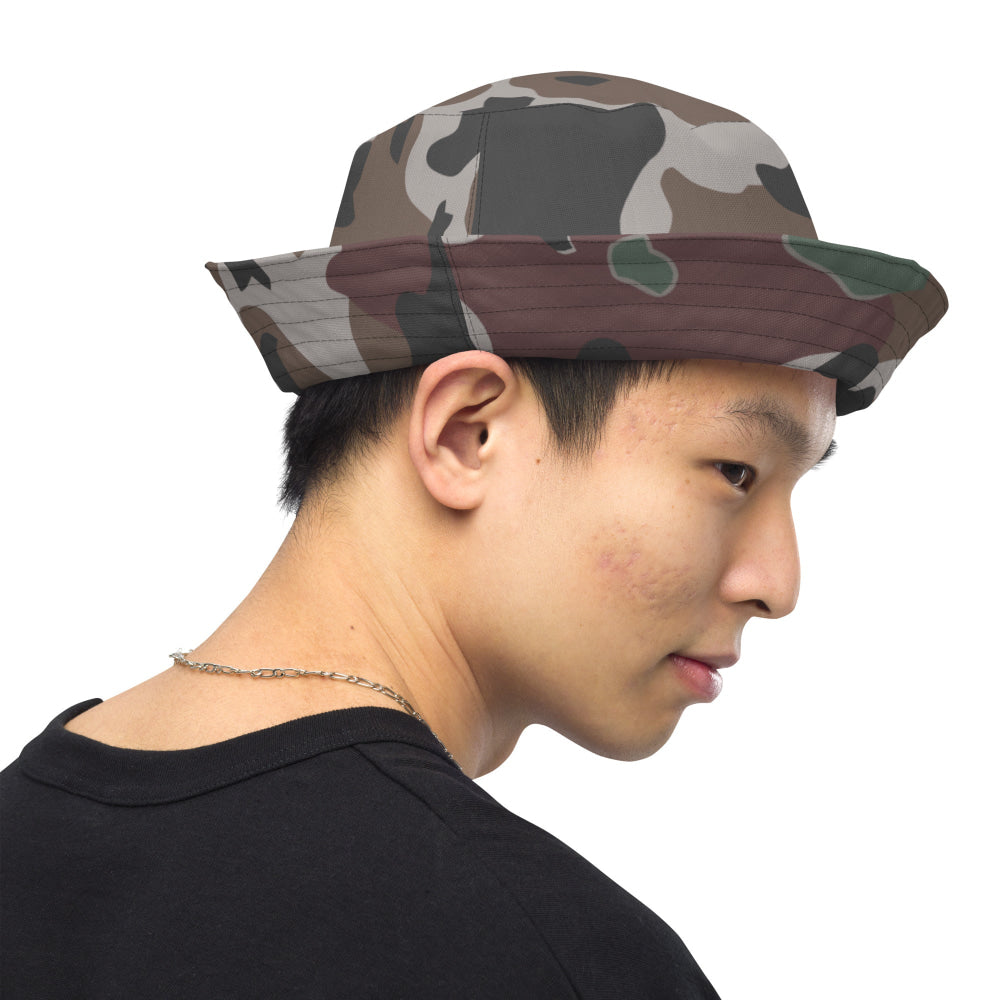 American WW2 Marine Experimental CAMO Reversible bucket hat - Bucket Hat