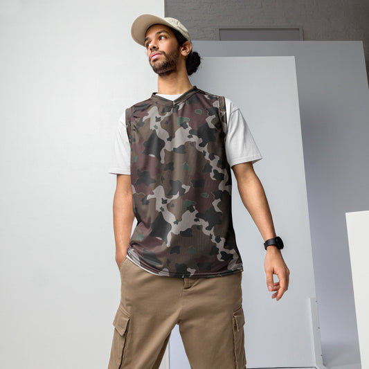 American WW2 Marine Experimental CAMO unisex basketball jersey - 2XS - Unisex Basketball Jersey