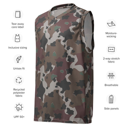 American WW2 Marine Experimental CAMO unisex basketball jersey - Unisex Basketball Jersey