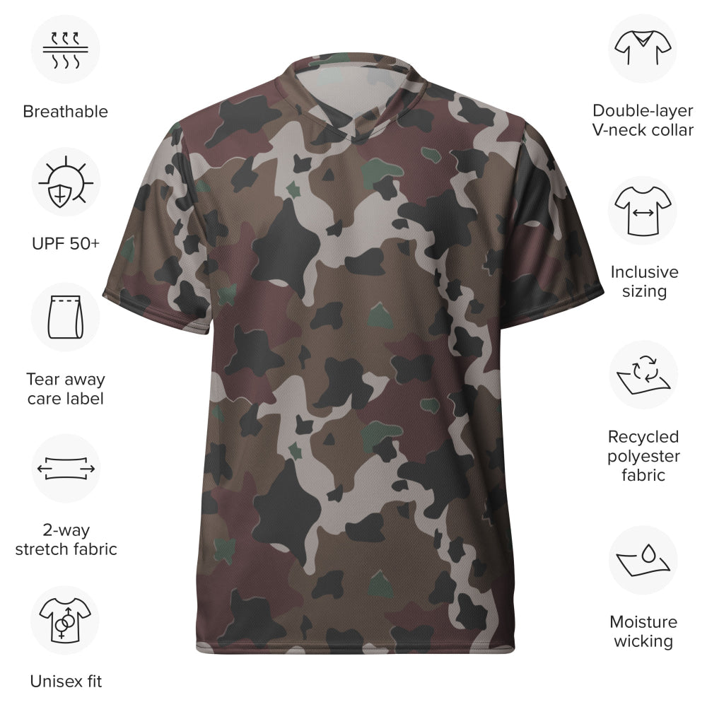 American WW2 Marine Experimental CAMO unisex sports jersey - Unisex Sports Jersey