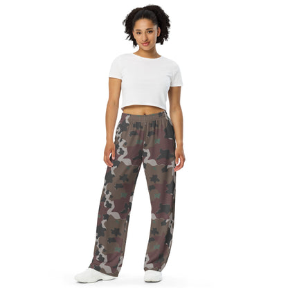 American WW2 Marine Experimental CAMO unisex wide-leg pants - Unisex Wide-Leg Pants