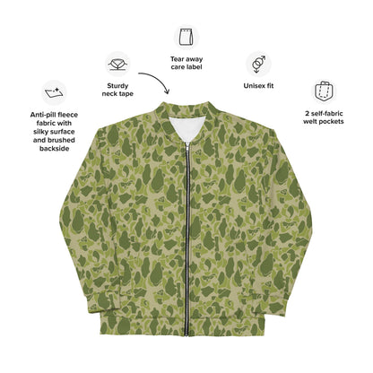 American WW2 Parachute CAMO Unisex Bomber Jacket