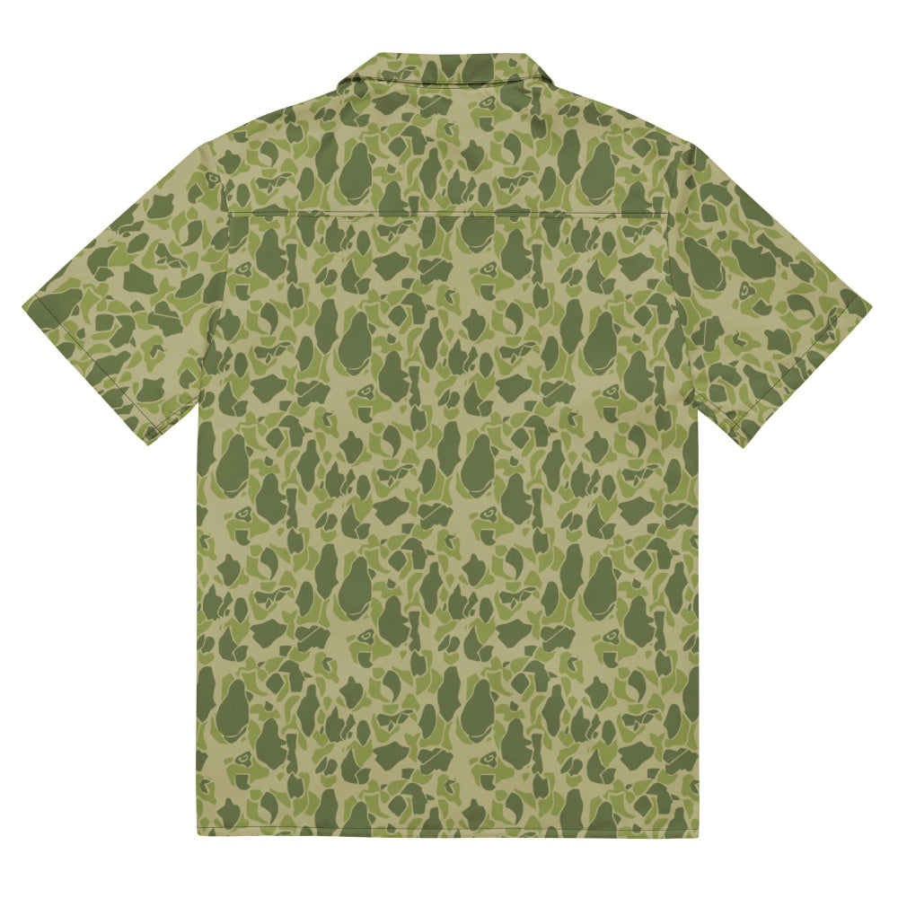 American WW2 Parachute CAMO Unisex button shirt - Button Shirt