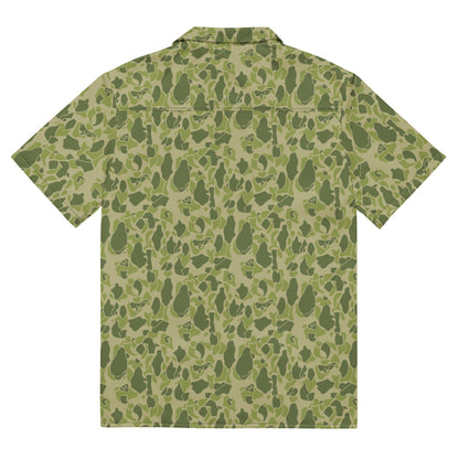 American WW2 Parachute CAMO Unisex button shirt - Button Shirt