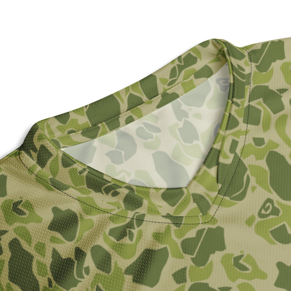 American WW2 Parachute CAMO unisex sports jersey - Unisex Sports Jersey