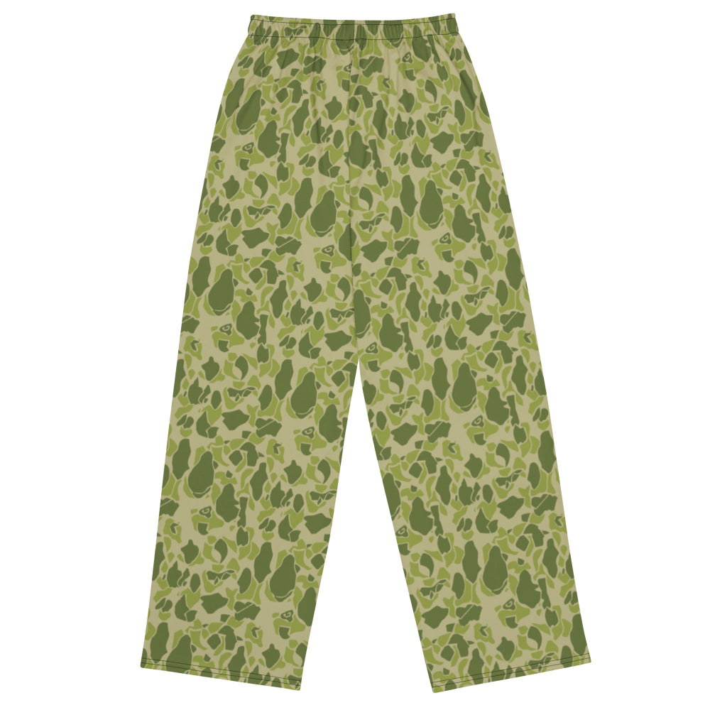 American WW2 Parachute CAMO unisex wide-leg pants - Unisex Wide-Leg Pants