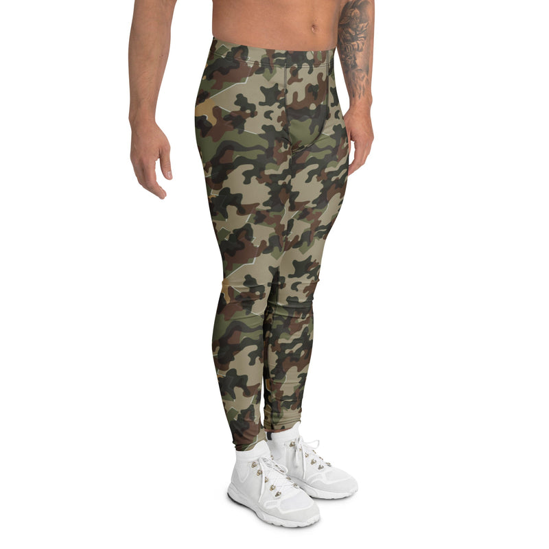 Amoeba Alpine Fleck Heritage CAMO Mens Leggings - Men