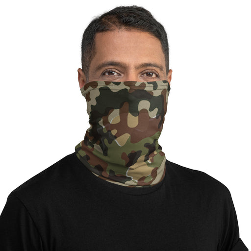 Amoeba Alpine Fleck Heritage CAMO Neck Gaiter - Head