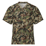 Amoeba Alpine Fleck Heritage CAMO Unisex American Football Jersey - 2XS