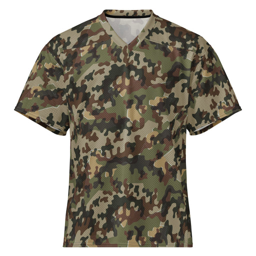 Amoeba Alpine Fleck Heritage CAMO Unisex American Football Jersey - 2XS