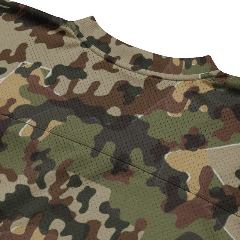 Amoeba Alpine Fleck Heritage CAMO Unisex American Football Jersey