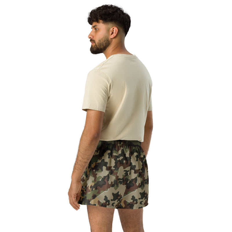 Amoeba Alpine Fleck Heritage CAMO Unisex Athletic Shorts